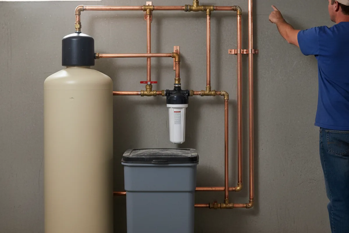 Whole-house water treatment system installed in Madill